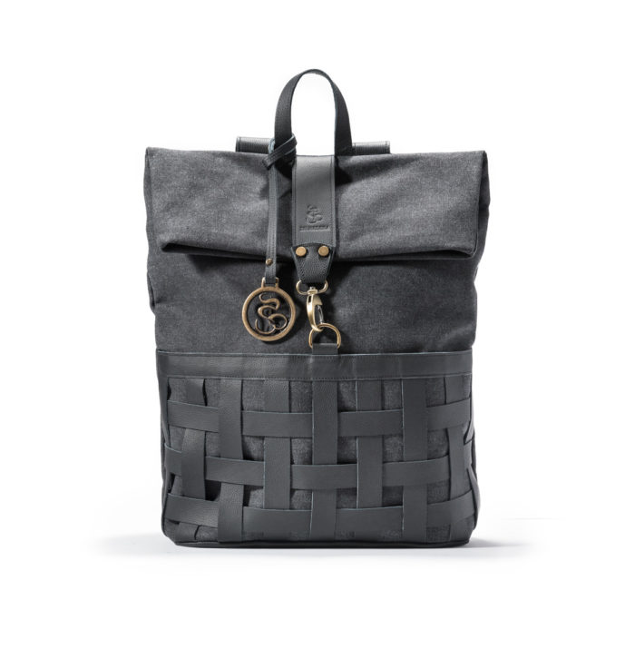 Zaino in Canvas e Pelle 9.1